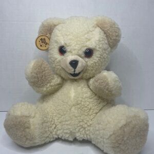 Snuggle Fabric Softener Hand Puppet Bear Plush Full Body VTG 1986 Russ Rare